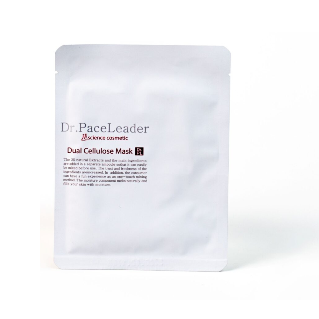 Целюлозна маска з пептидами для відновлення шкіри Dual Cellulose Mask · Dr.PaceLeader