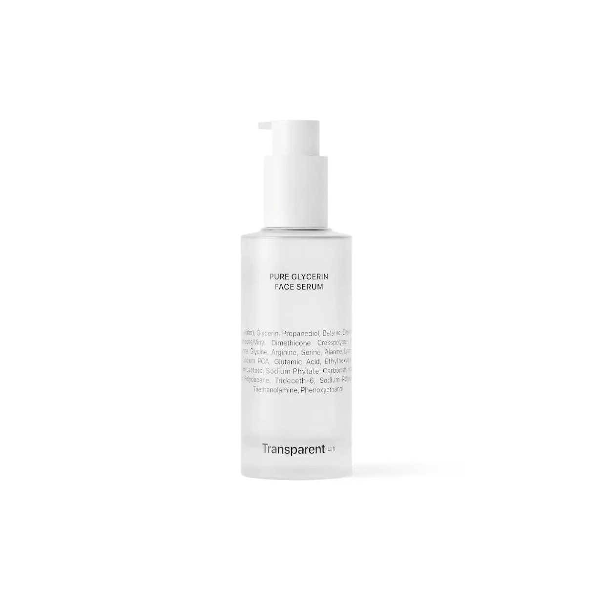 Зволожуюча сироватка з гліцерином Pure Glycerin Face Serum (50 мл) · Transparent Lab