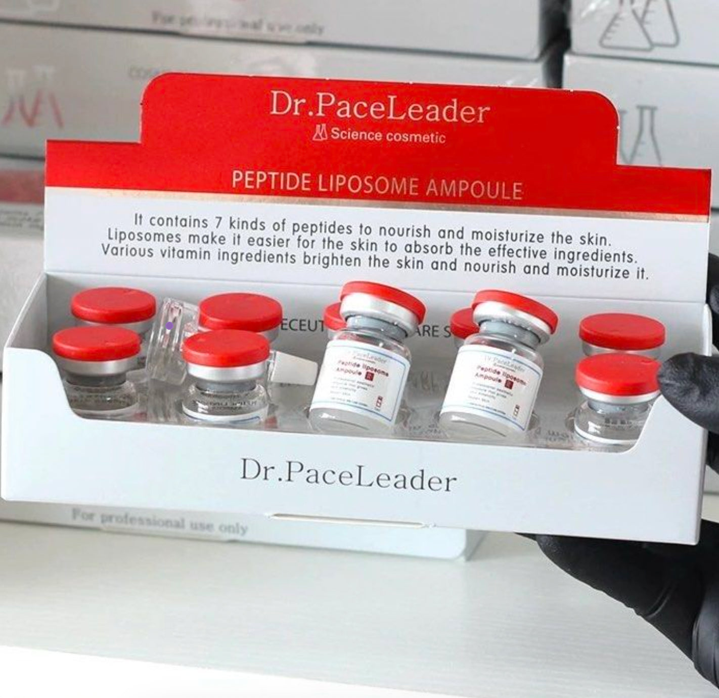 Антивікова ліпосомна ампула з комплексом пептидів Peptide Liposome Ampoule 5ml · Dr. PaceLeader
