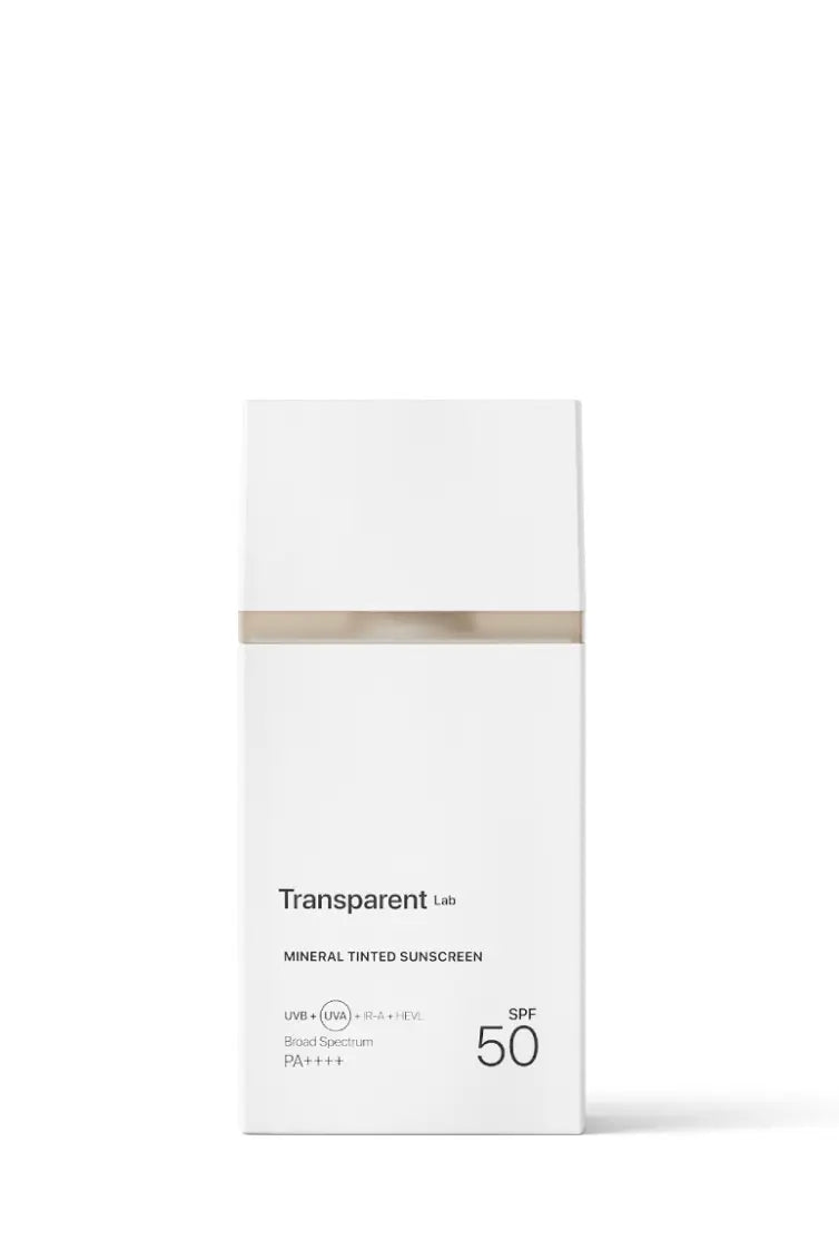Сонцезахисний крем з тоном Mineral Tinted SPF 50 50 ml · Transparent Lab
