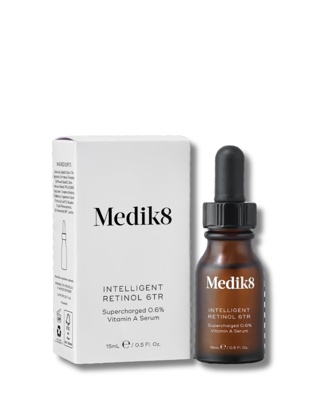 Нічна сироватка з ретинолом 0,6% Intelligent Retinol 6TR · Medik8