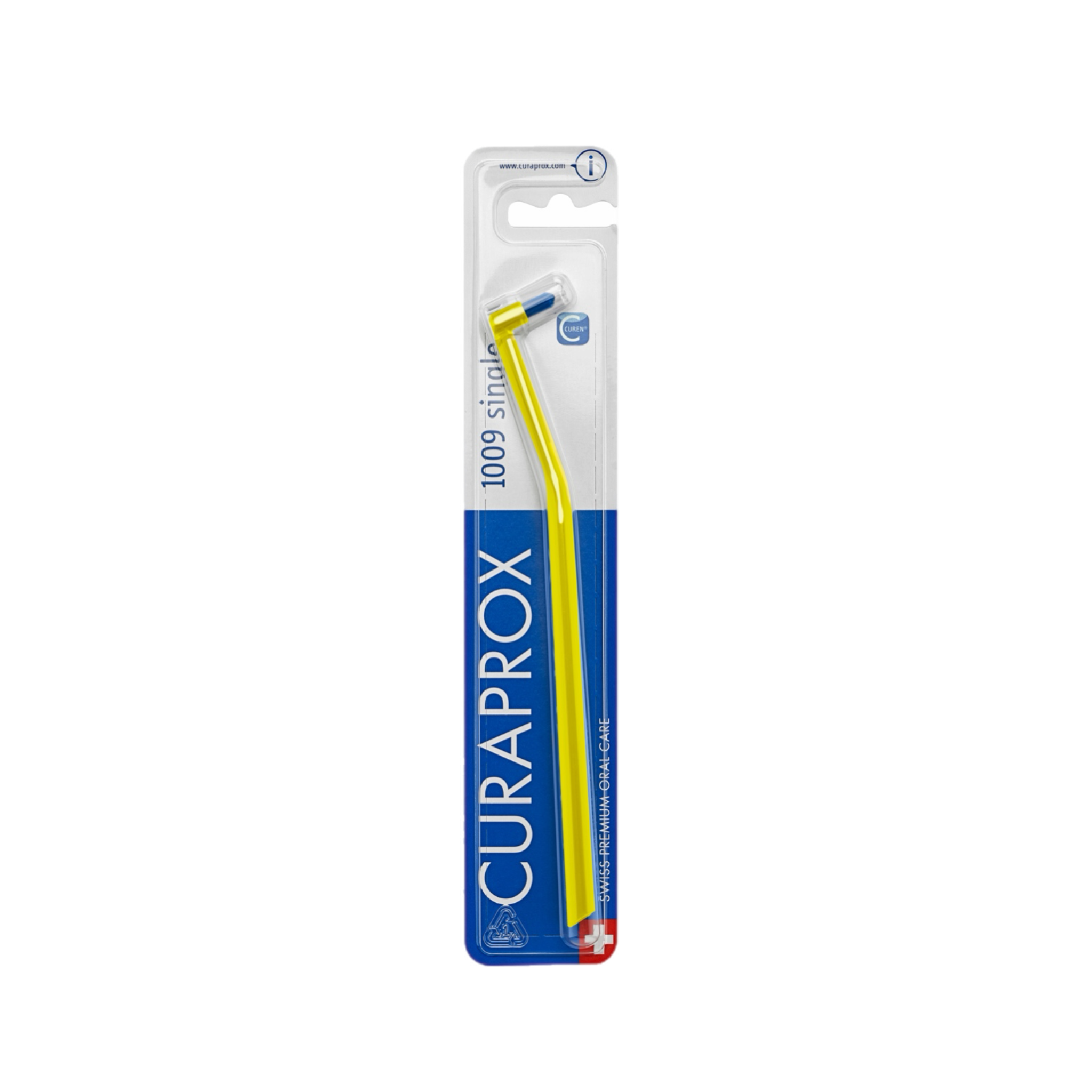 Монопучкова щітка для точкового очищення CS 1009 Single & Sulcular (9 мм) · Curaprox