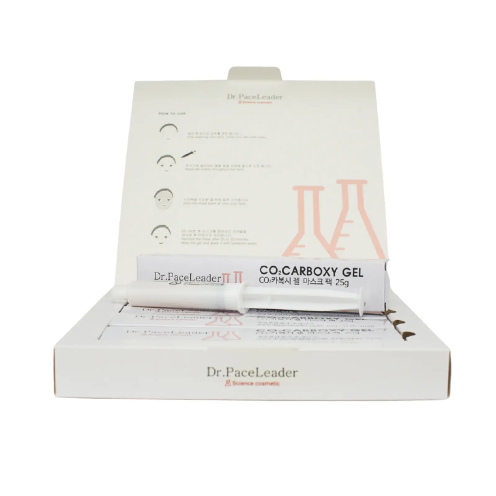 Набір CO₂-масок для омолодження шкіри CO2 Carboxy Gel Mask Set · Dr.PaceLeader