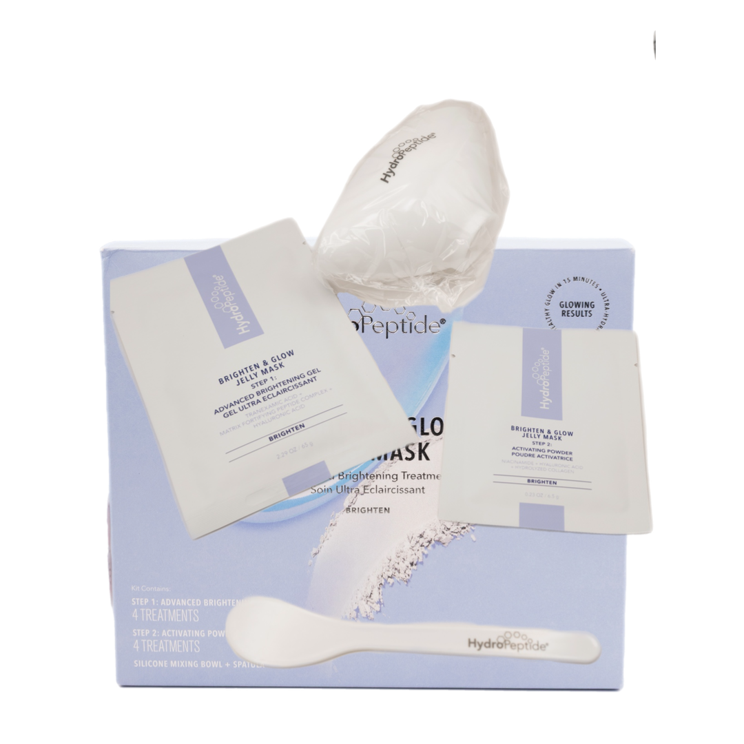 Освітлююча гелева маска-плівка для сяйва шкіри Brighten + Glow Jelly Mask · HydroPeptide