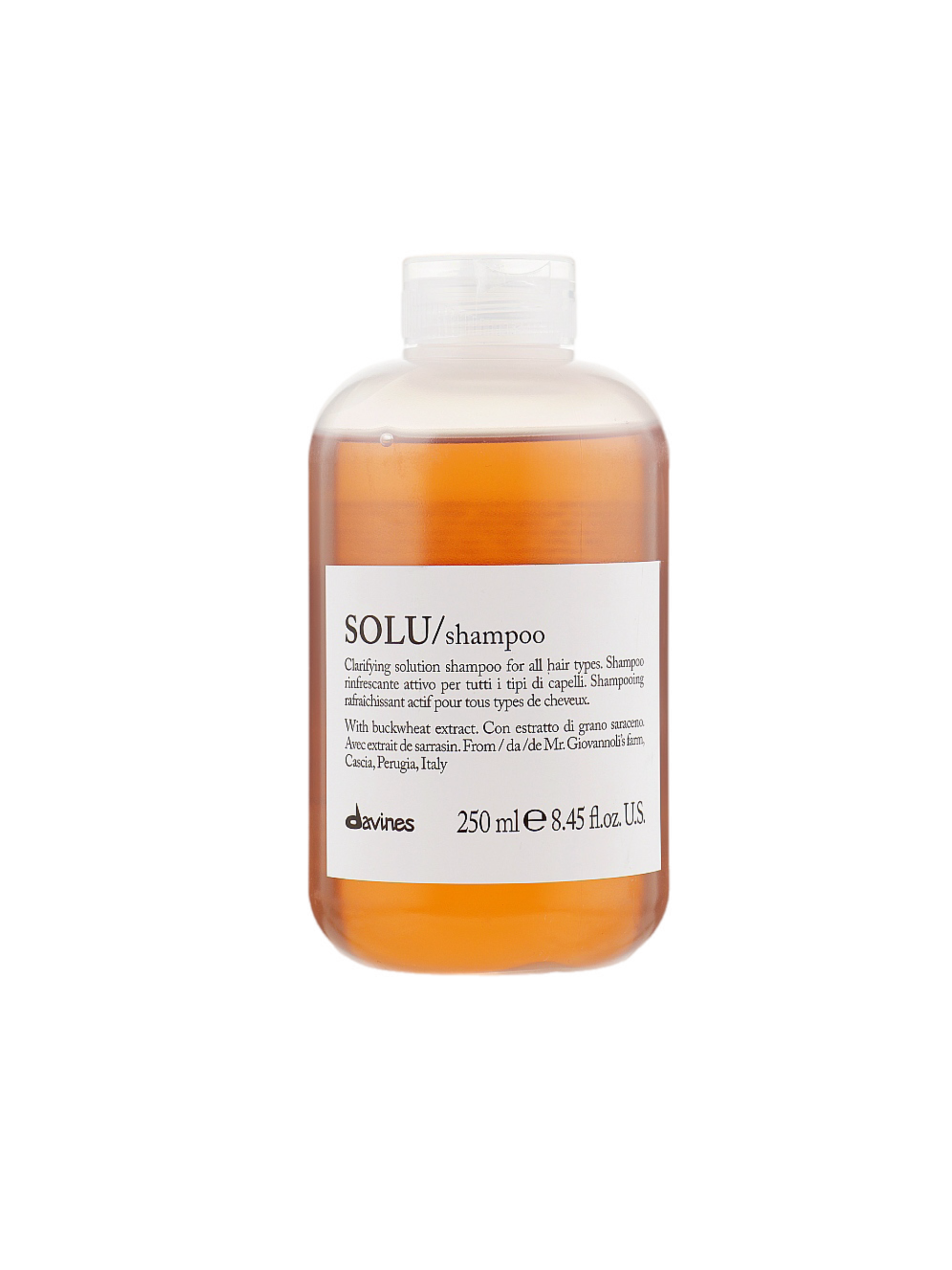 Очищуючий шампунь для всіх типів волосся SOLU Shampoo · Davines