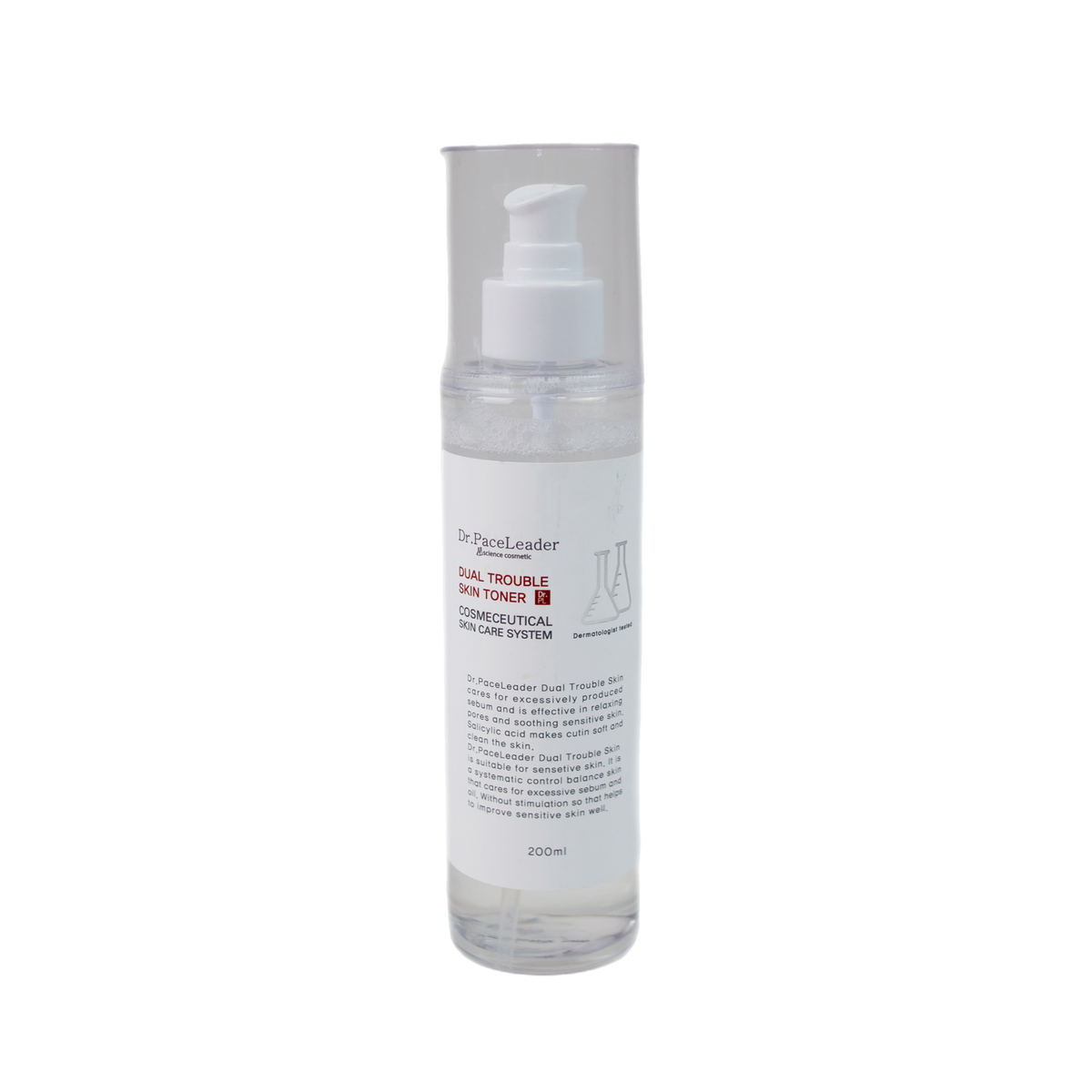 Тонер для проблемної шкіри з протизапальною дією Dual Trouble Skin Toner · Dr.PaceLeader