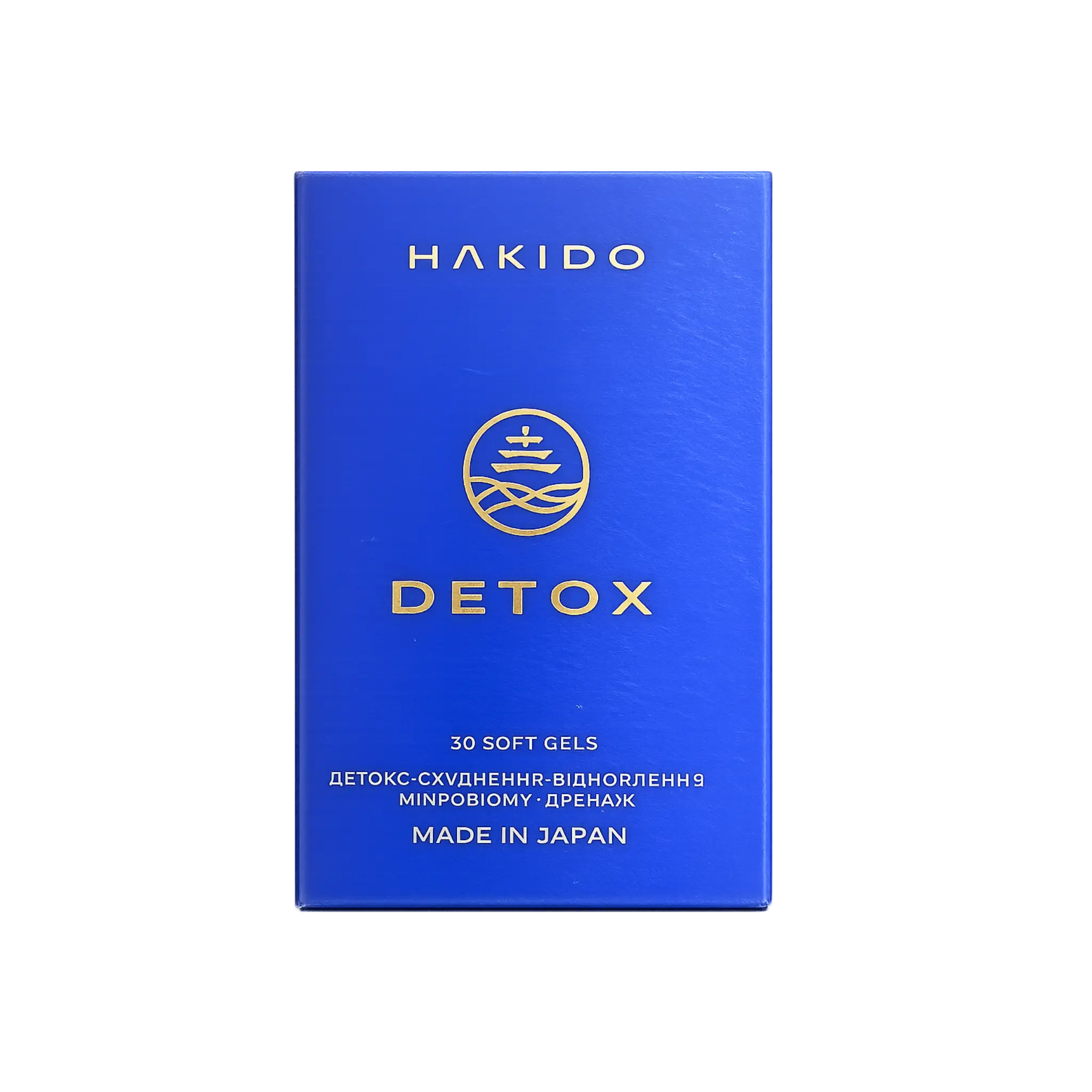 Детокс-комплекс відновлення мікробіому Hakido Detox (30 softgels) · Hakido