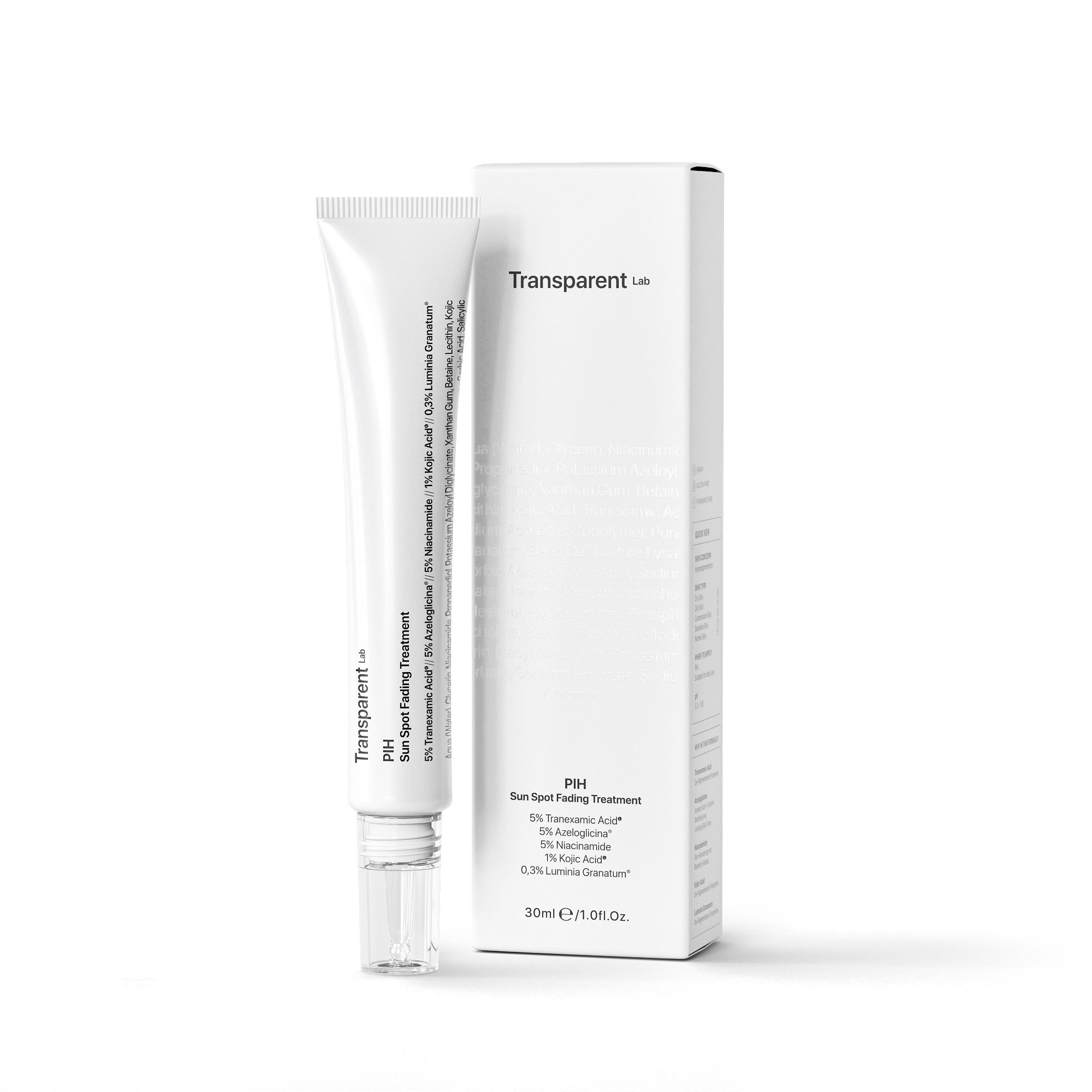 Засіб проти гіперпігментації PIH Sun Spot Fading Treatment · Transparent Lab
