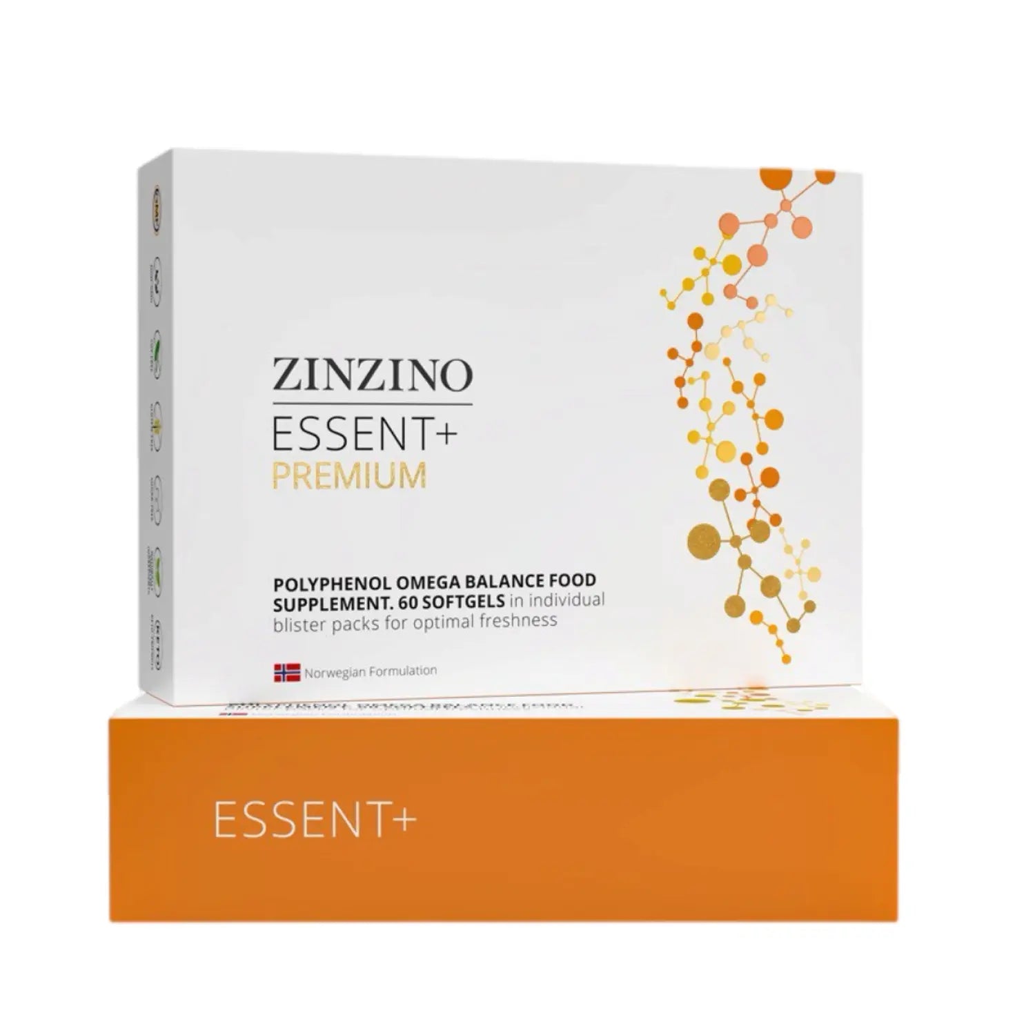 Омега-3 з поліфенолами та вітаміном D3 Essent + Premium Zinzino