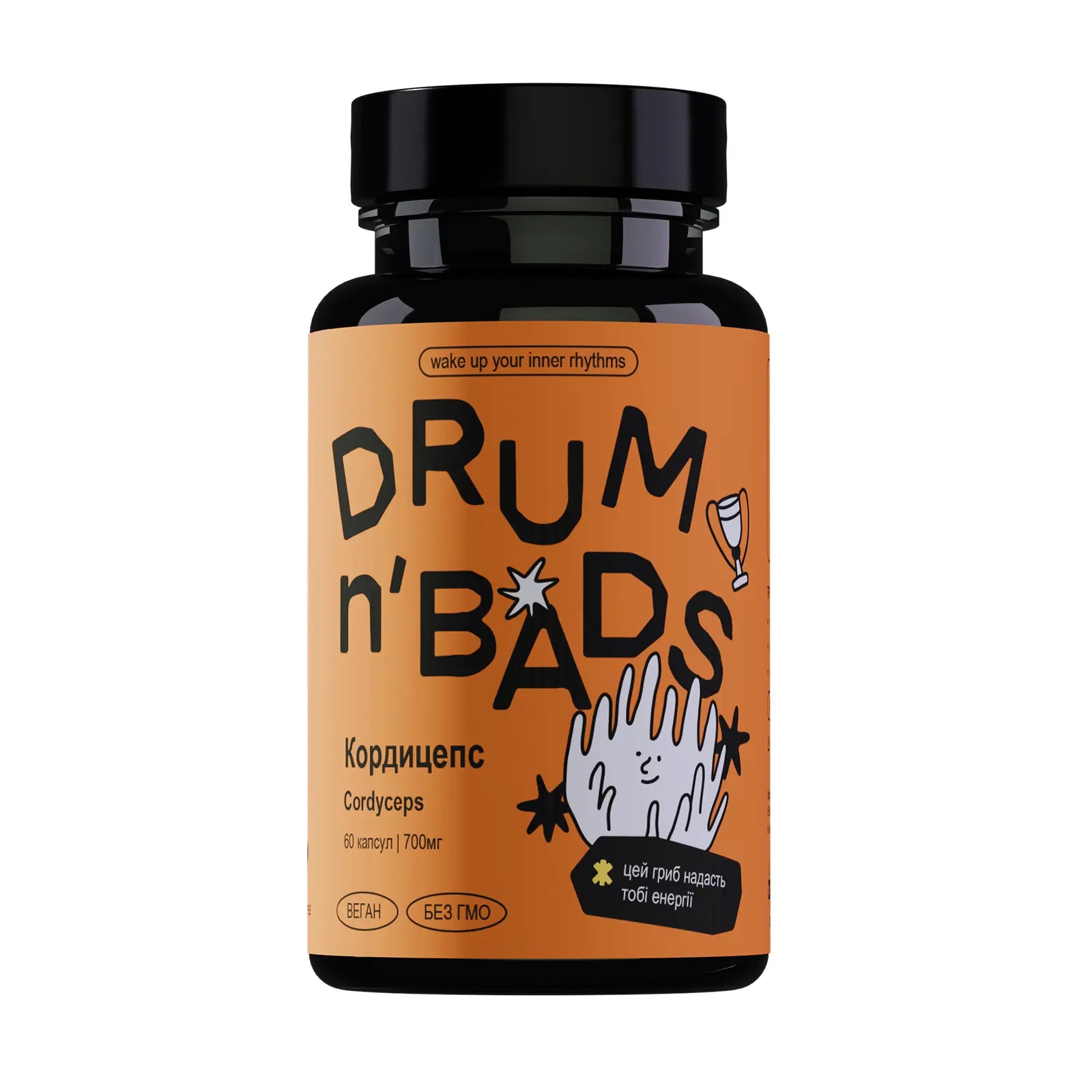 Кордицепс для енергії та витривалості · Drum N Bads