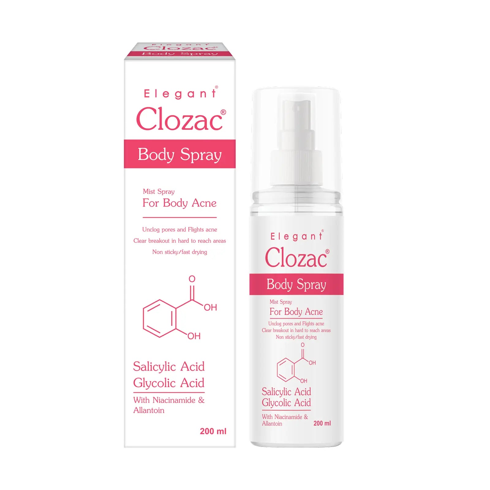 Спрей для тіла Body Spray · Clozac
