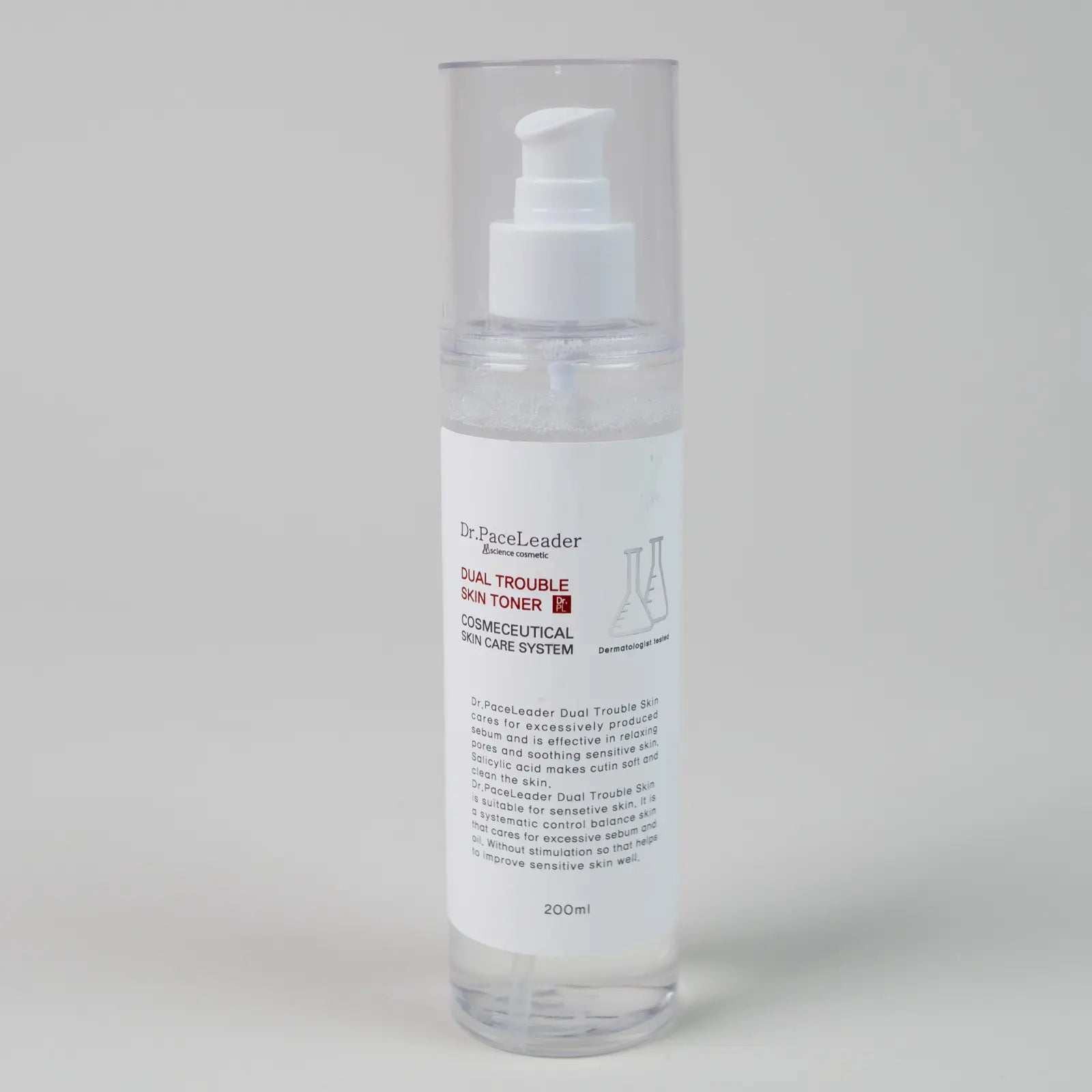 Тонер для проблемної шкіри з протизапальною дією Dual Trouble Skin Toner · Dr.PaceLeader