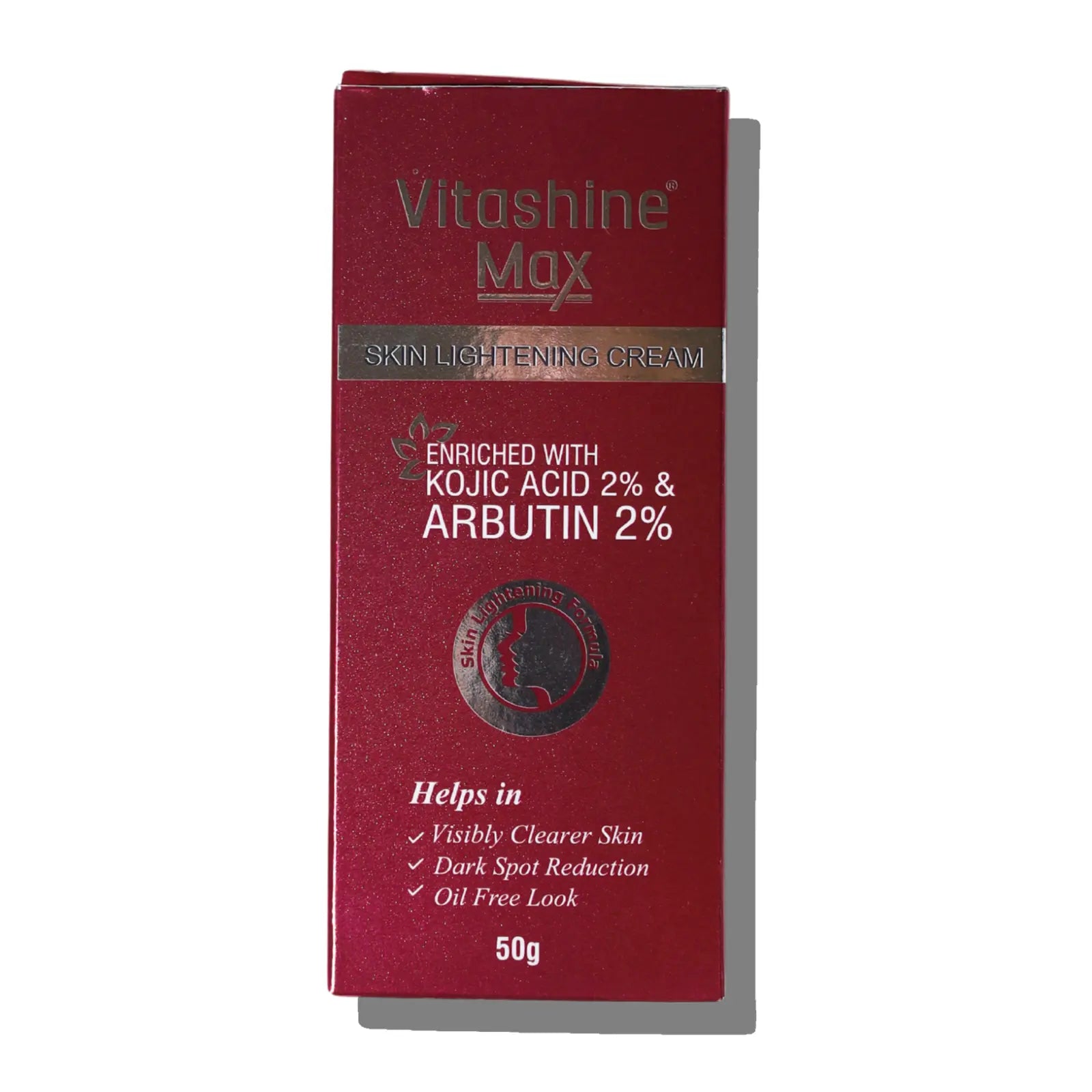 Відбілюючий та освітлюючий крем для обличчя AMX Cream з койєвою кислотою 2% та арбутином 2% · Vitashine