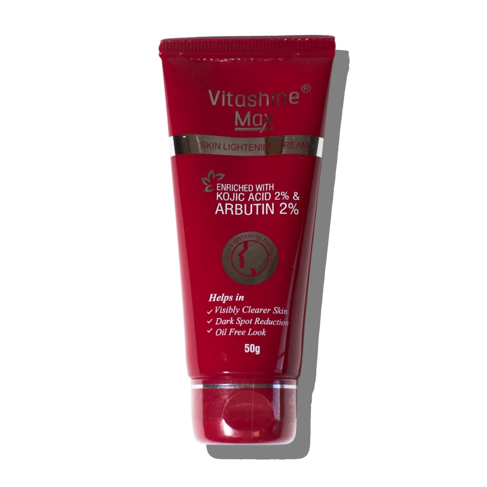 Відбілюючий та освітлюючий крем для обличчя AMX Cream з койєвою кислотою 2% та арбутином 2% · Vitashine