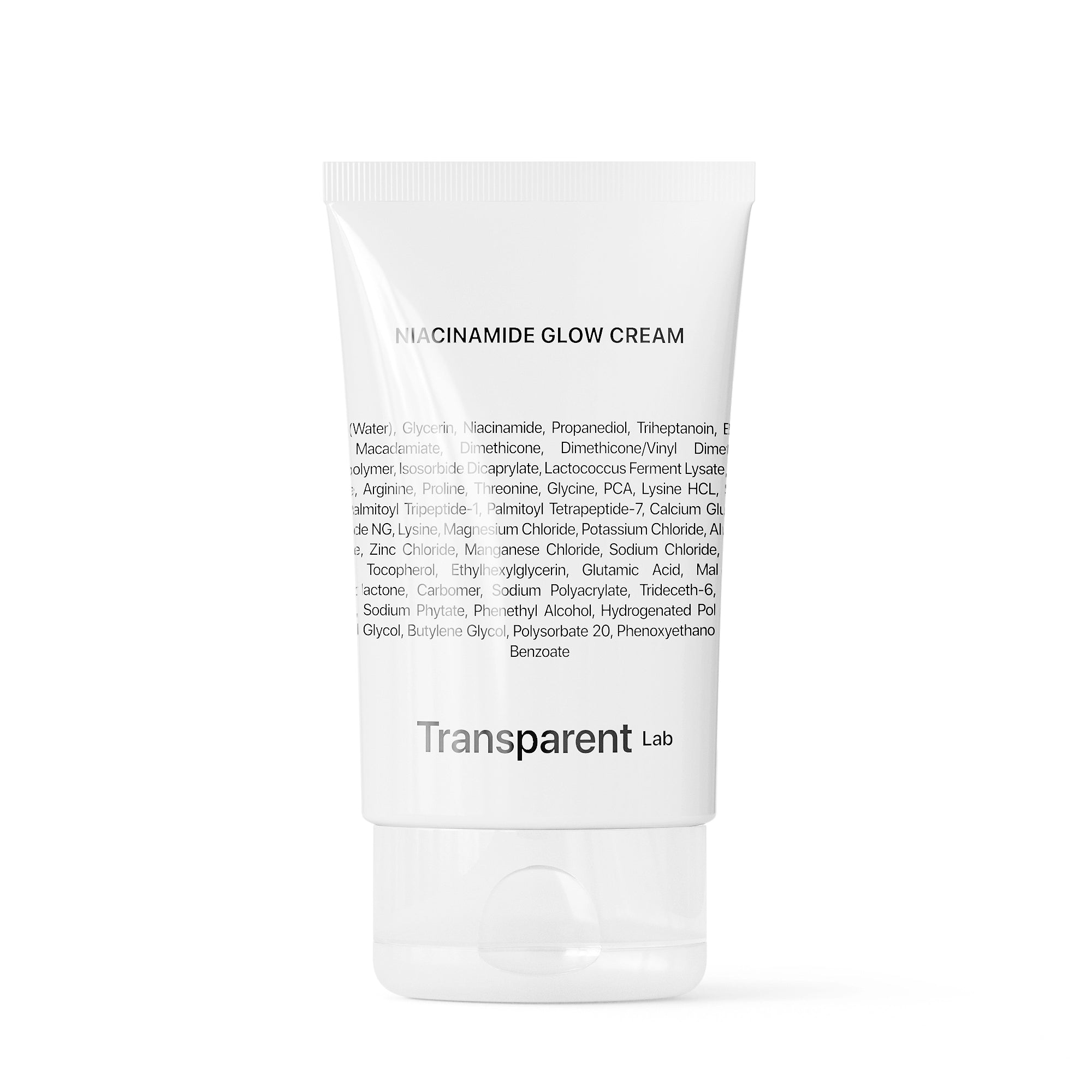 Освітлюючий крем-гель для обличчя з ніацинамідом Niacinamide Glow Cream · Transparent Lab