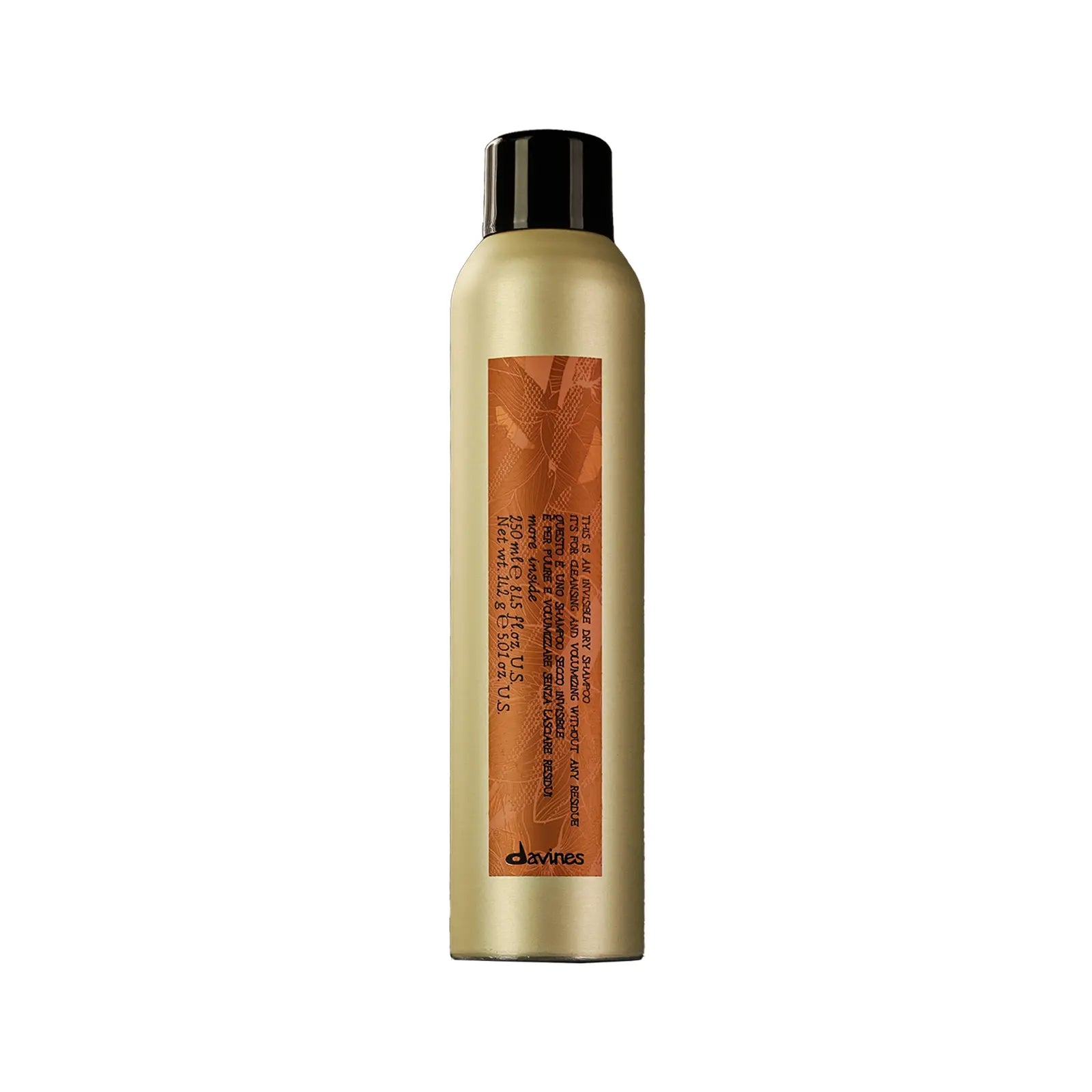 Сухий шампунь для миттєвої свіжості Invisible Dry Shampoo More Inside · Davines