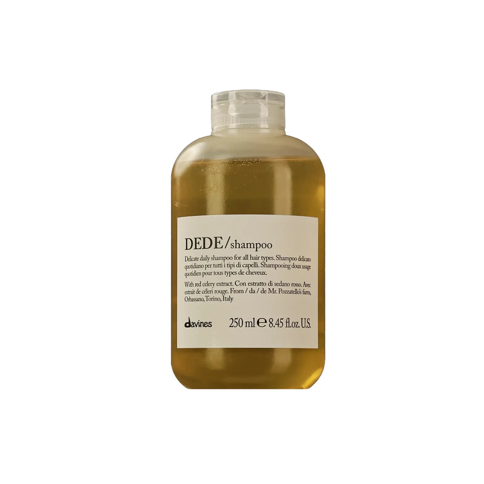 Делікатний шампунь для всіх типів волосся DEDE Shampoo · Davines