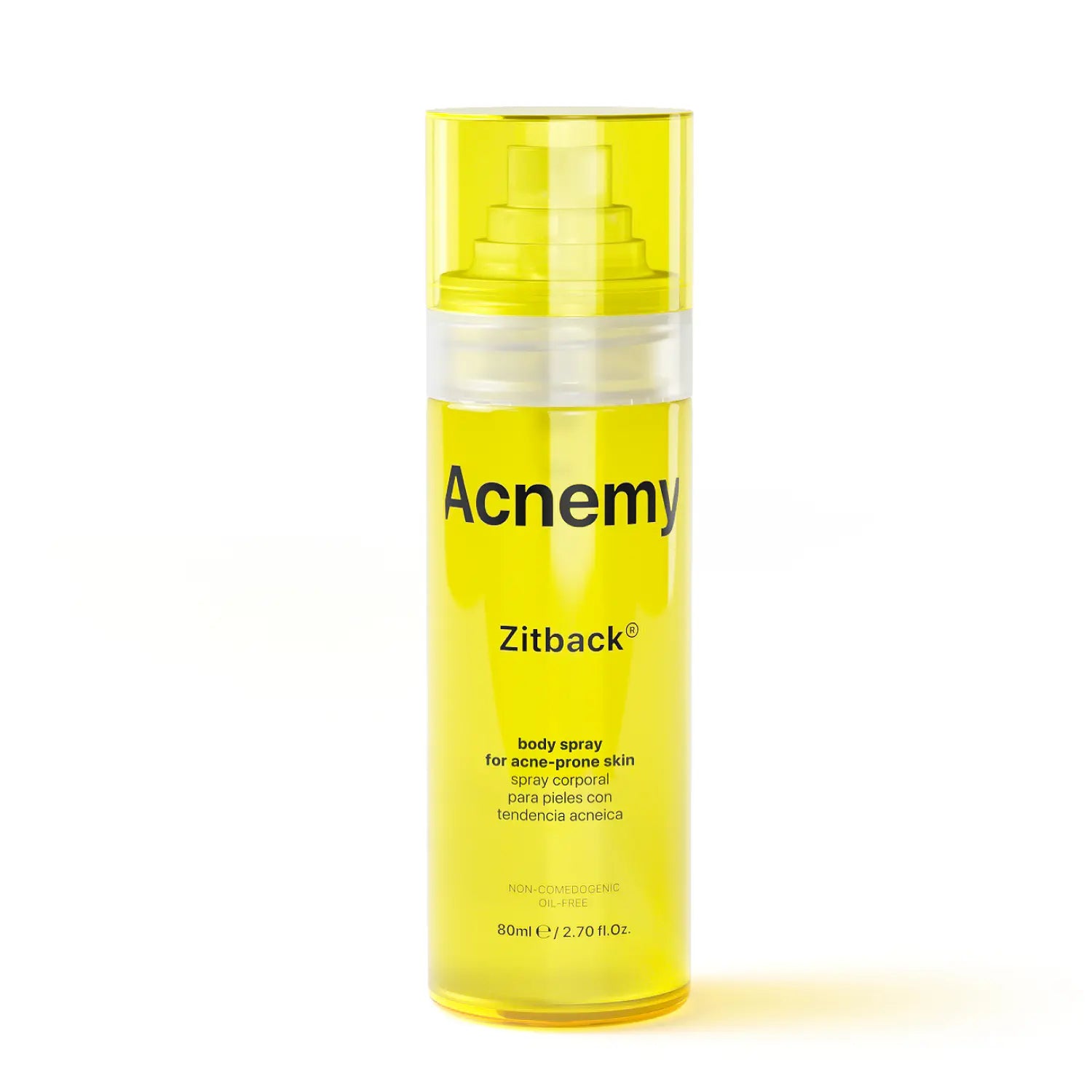 Спрей для тіла проти акне Zitback · Acnemy
