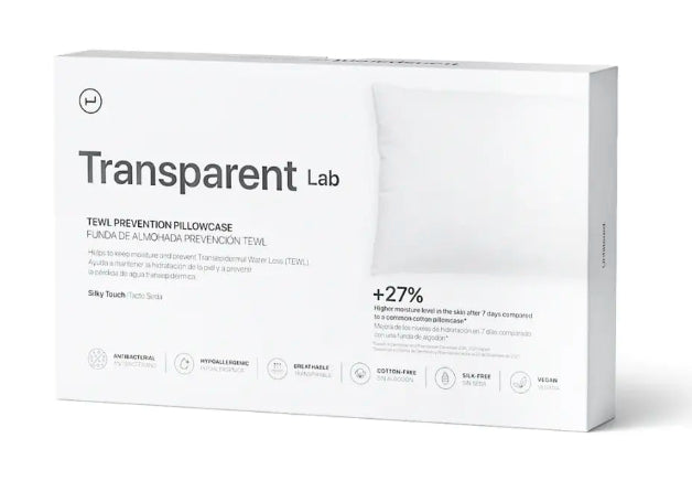 Антивікова наволочка для сну Pillowcase Queen Size 50×90 / 50×75 / 40×80 · Transparent Lab