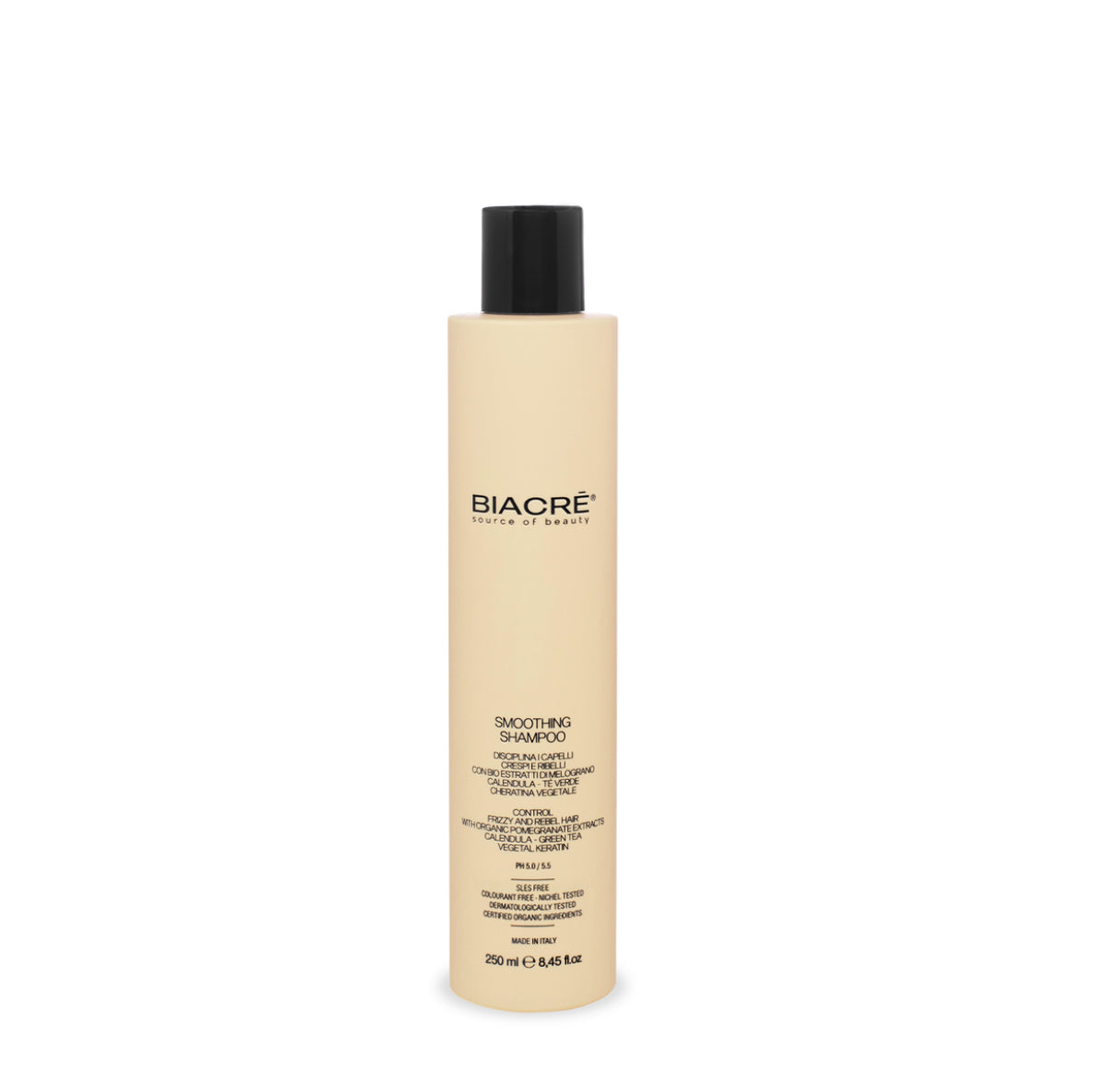 Розгладжуючий шампунь для волосся Smoothing Shampoo 250ml · Biacre