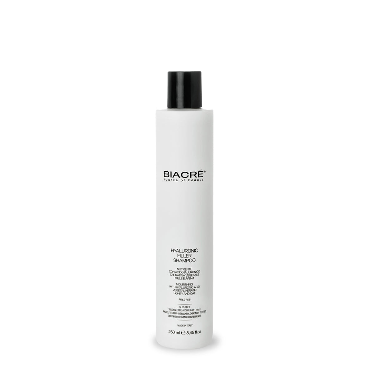 Гіалуроновий шампунь для волосся Hyaluronic Shampoo 250 ml · Biacre