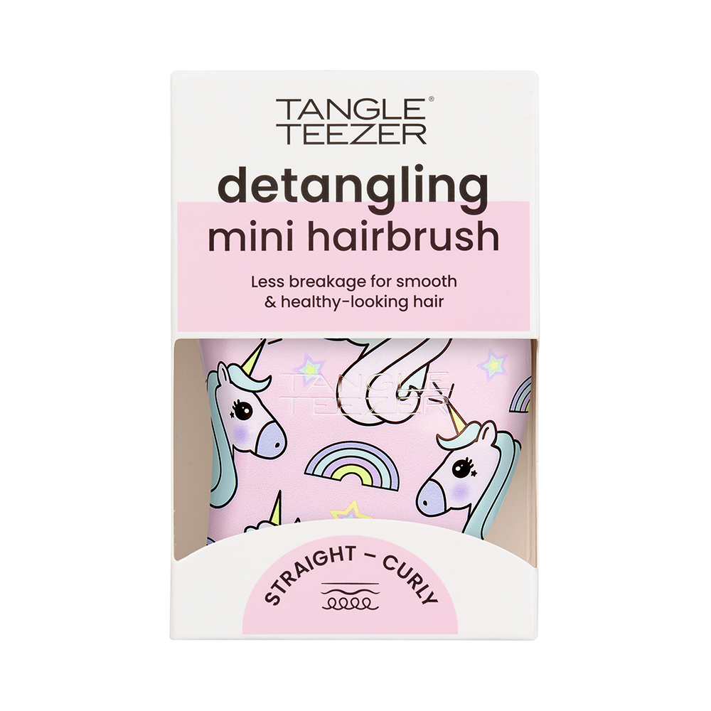Дитячий міні-гребінець для делікатного розплутування Gentle Detangling Mini Hairbrush Kids · Tangle Teezer