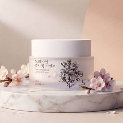 Нічна зволожуюча маска з квітами персика Peach Blossom Sleeping Mask · House of Dohwa