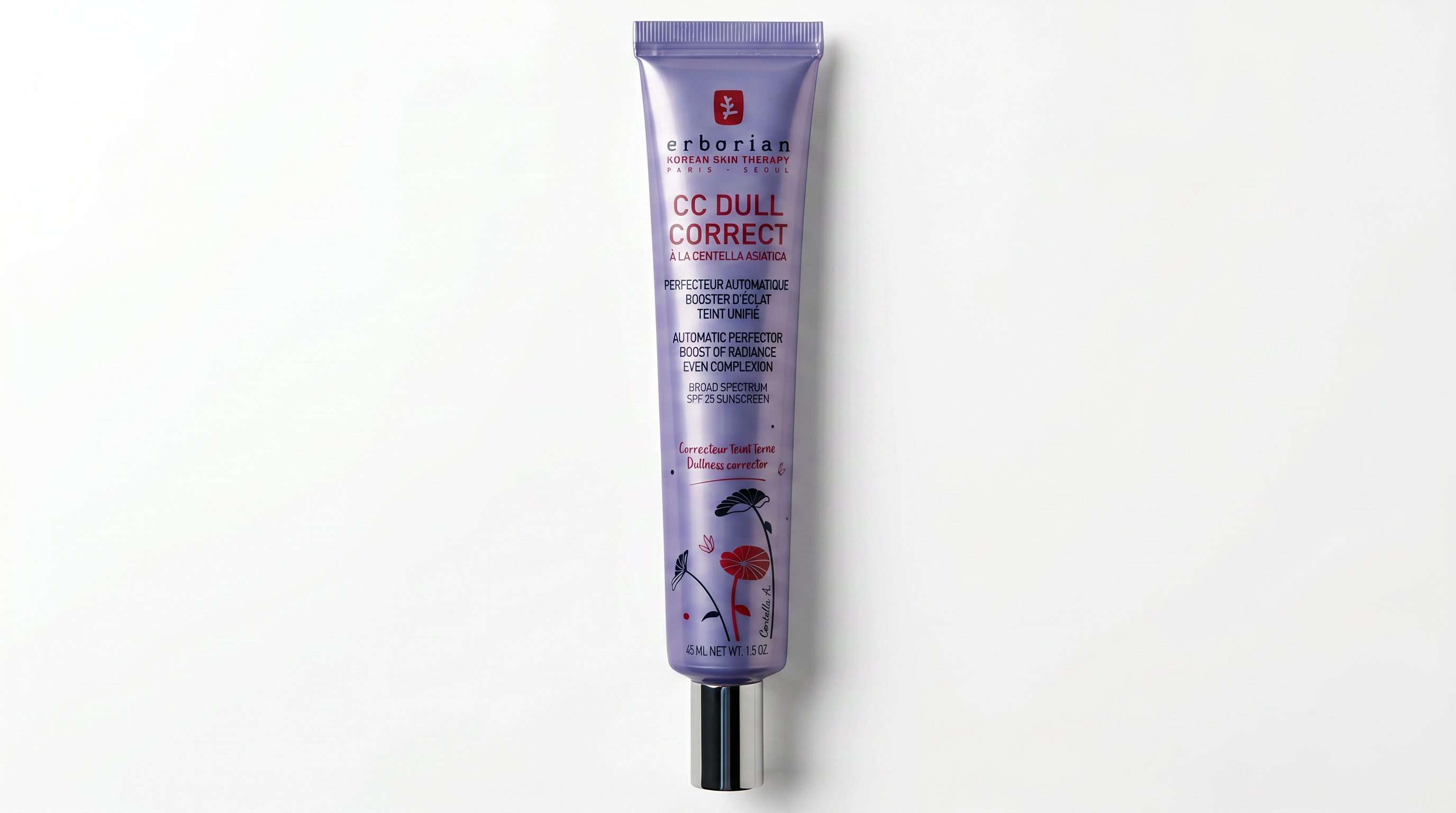 Корегуючий СС-крем для обличчя CC Dull Correct 15 ml · Erborian
