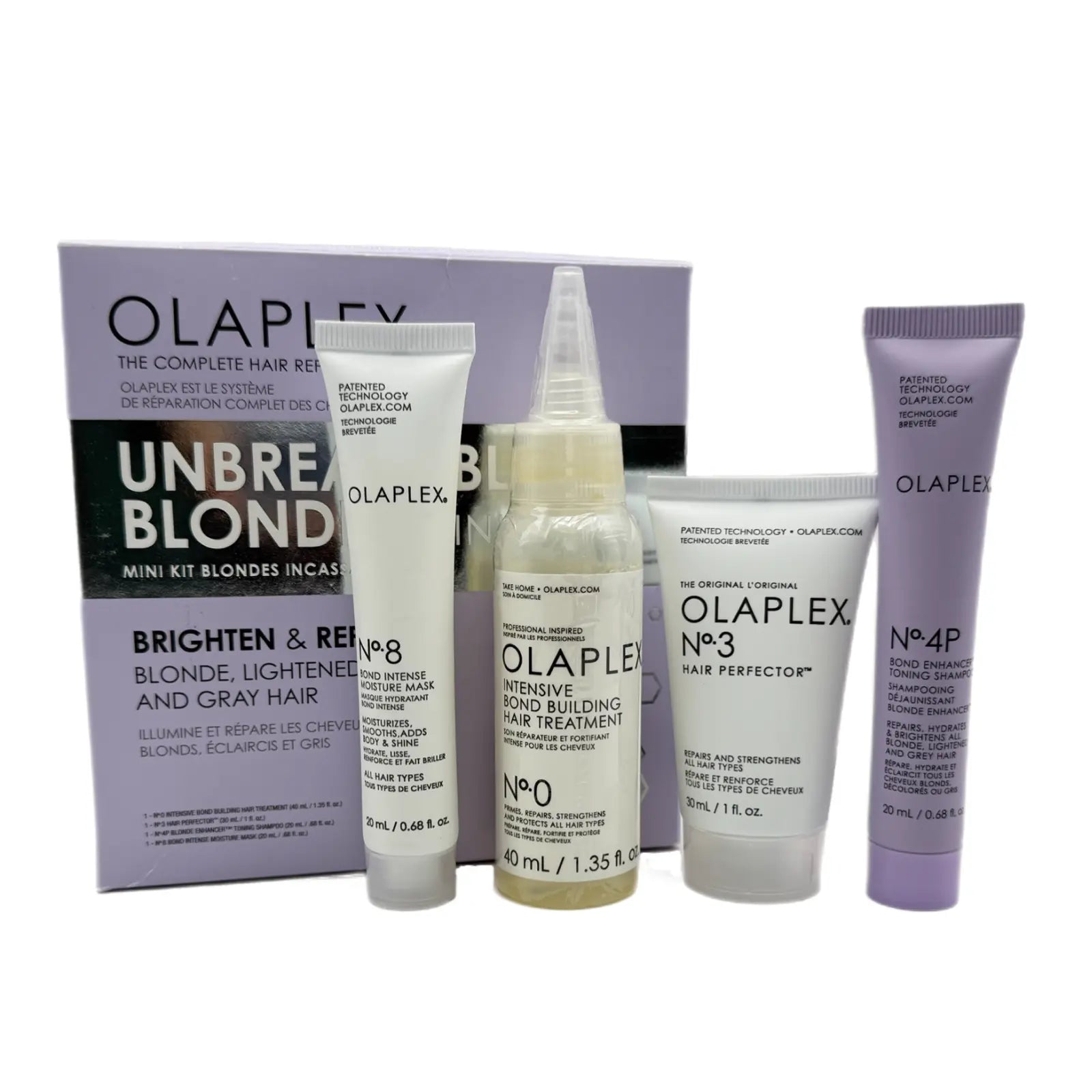 Набір мініатюр для блонду Unbreakable Blondes Mini Kit · Olaplex