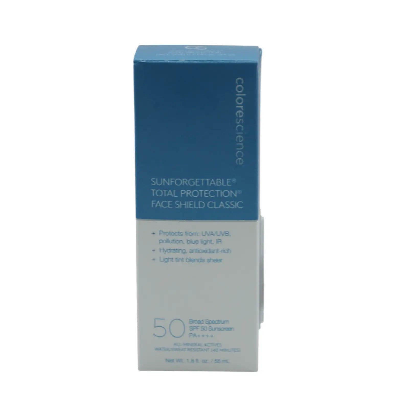 Сонцезахисний крем для обличчя SPF 50 Sunforgettable Total Protection Face Shield Classic · Colorescience