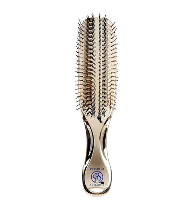Масажна щітка для шкіри голови Scalp Brush World Model Long Gold · S-HEART-S