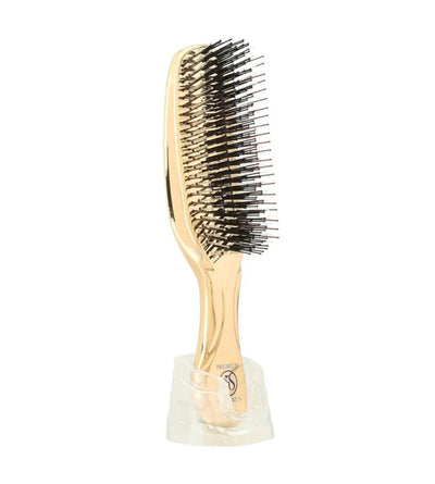Масажна щітка для шкіри голови Scalp Brush World Model Long Gold · S-HEART-S