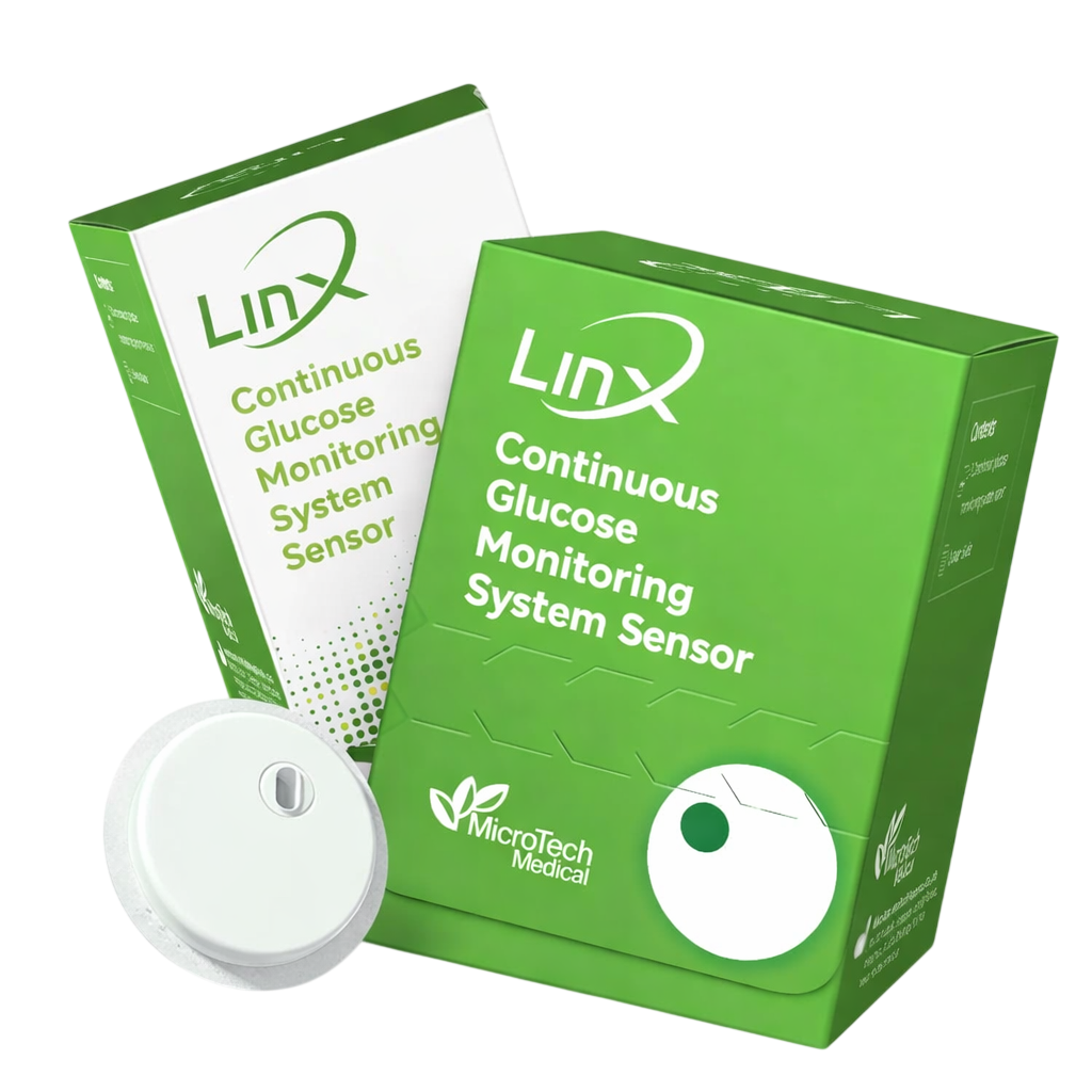 Сенсор для безперервного моніторингу глюкози (CGM) Linx · Linx