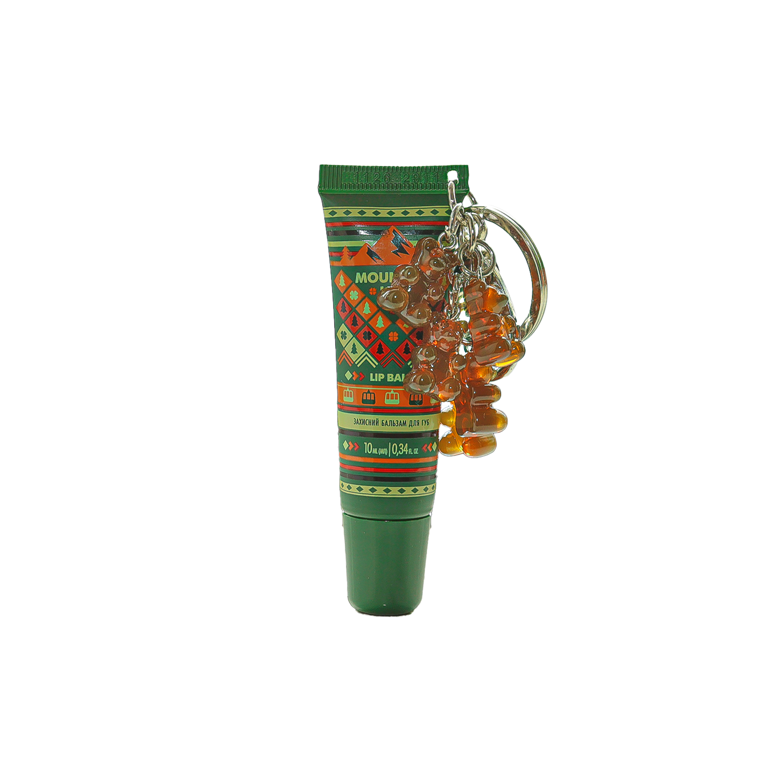 Захисний бальзам для губ з брелком Mountain Lips · Mediskin