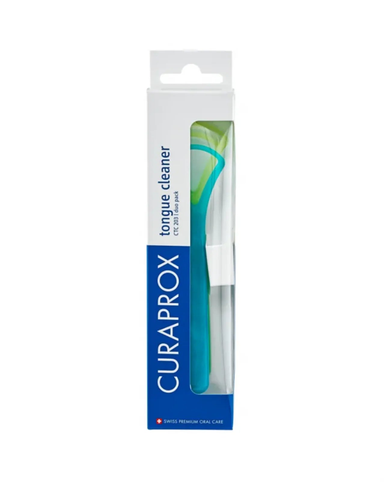 Набір скребків для язика CTC 203 Tongue Cleaner Duo Pack · Curaprox