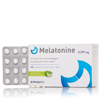 Жувальні таблетки з мелатоніном Melatonin 0.295 mg · Metagenics