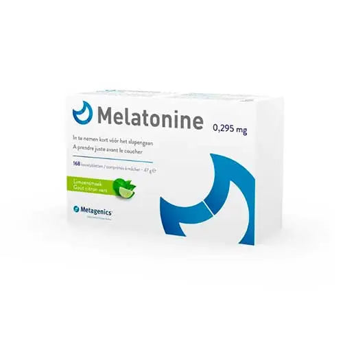 Жувальні таблетки з мелатоніном Melatonin 0.295 mg · Metagenics