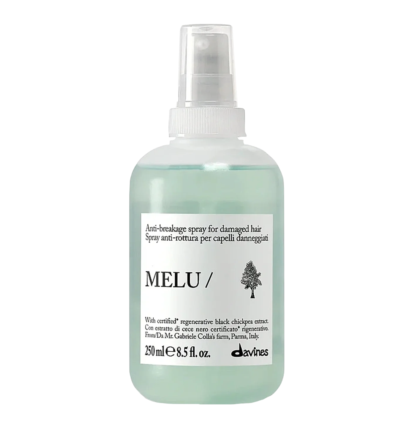 Спрей проти ламкості та для термозахисту волосся MELU Spray · Davines
