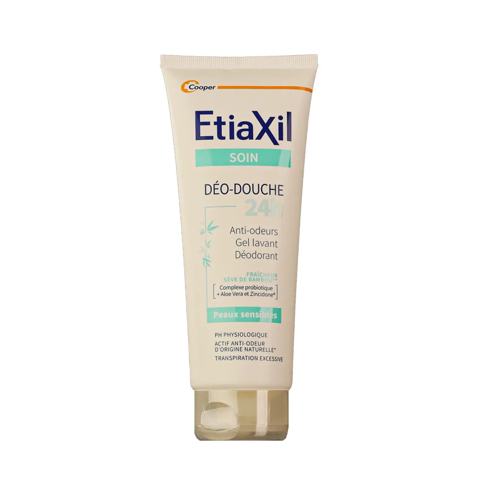 Бамбуковий гель для душу з дезодоруючим ефектом Shower Gel Deo 24H · Etiaxil