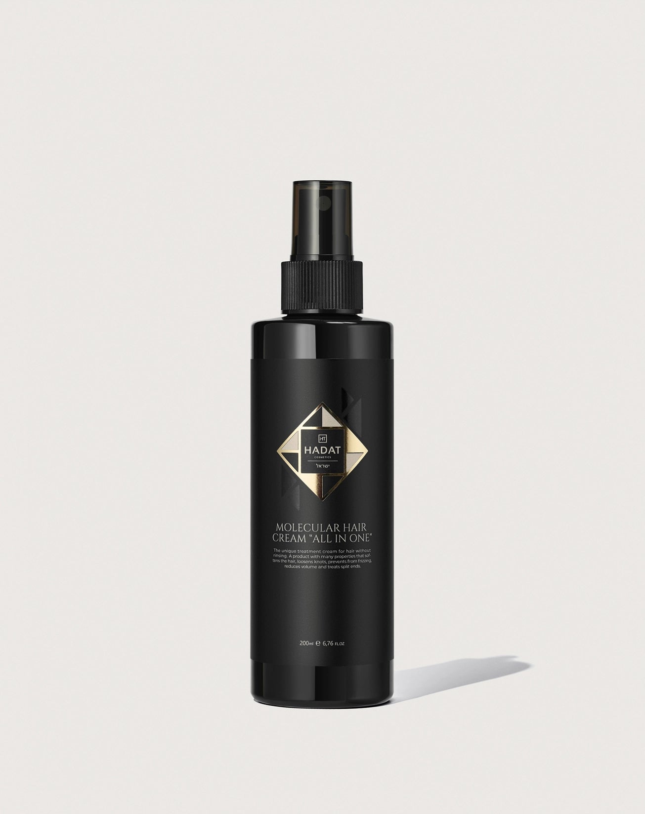 Незмивний спрей для відновлення та захисту волосся Molecular Hair Cream All in One · Hadat