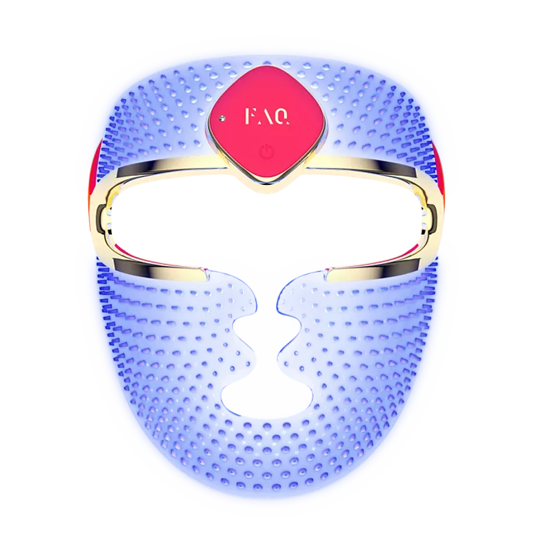 Силіконова LED-маска для обличчя FAQ™ 201 Silicone LED Face Mask · FOREO