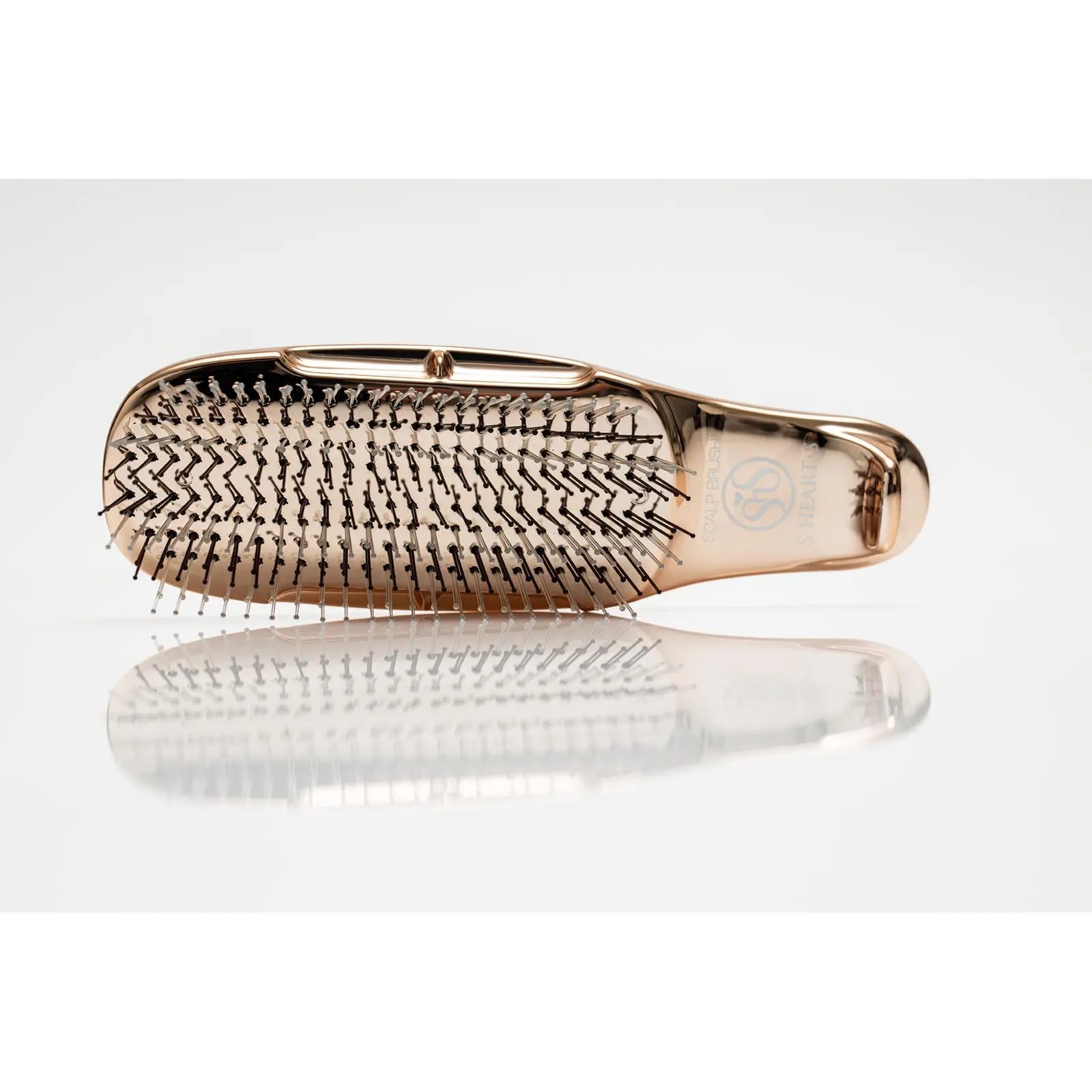 Гребінець для шкіри голови Scalp Brush World Short Gold · S-Heart-S
