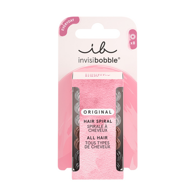 Спіральні резинки-браслети для волосся ORIGINAL 8 шт · Invisibobble