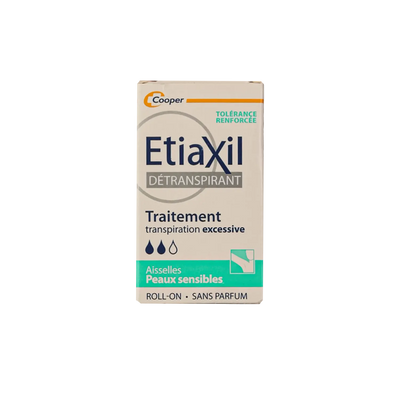 Антиперспірант для чутливої шкіри пахв Sensitive Roll-On 15 ml · Etiaxil