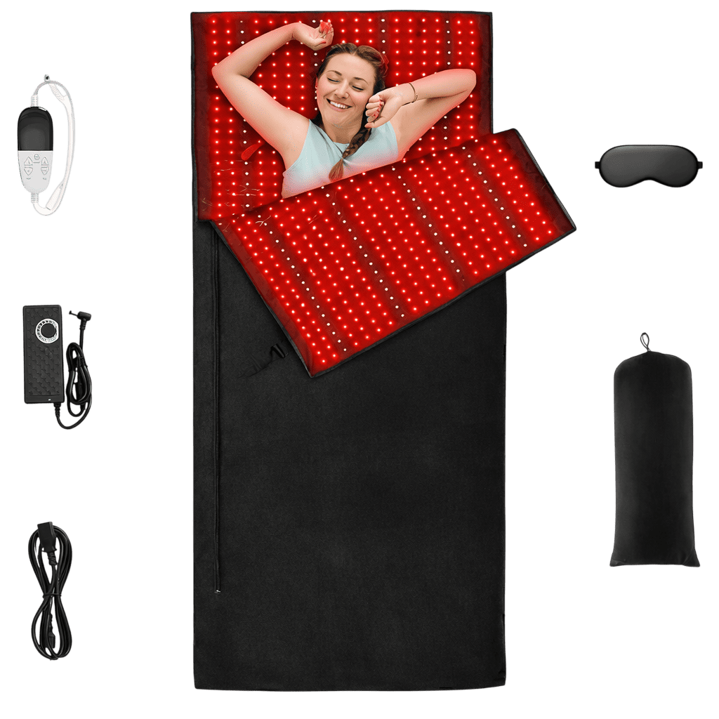 Спальник для LED-терапії повного тіла для відновлення та anti-age догляду · Skin Kits