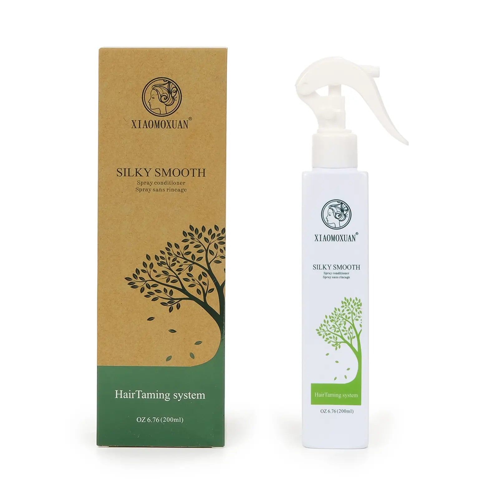 Термозахист — незмивний кондиціонер-спрей Silky Smooth Spray Conditioner · Xiaomoxuan