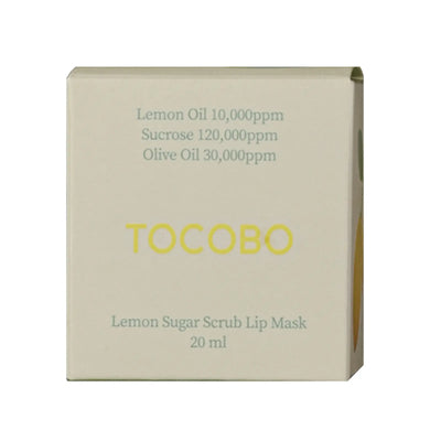 Цукровий скраб-маска для губ Lemon Sugar Scrub Lip Mask · Tocobo