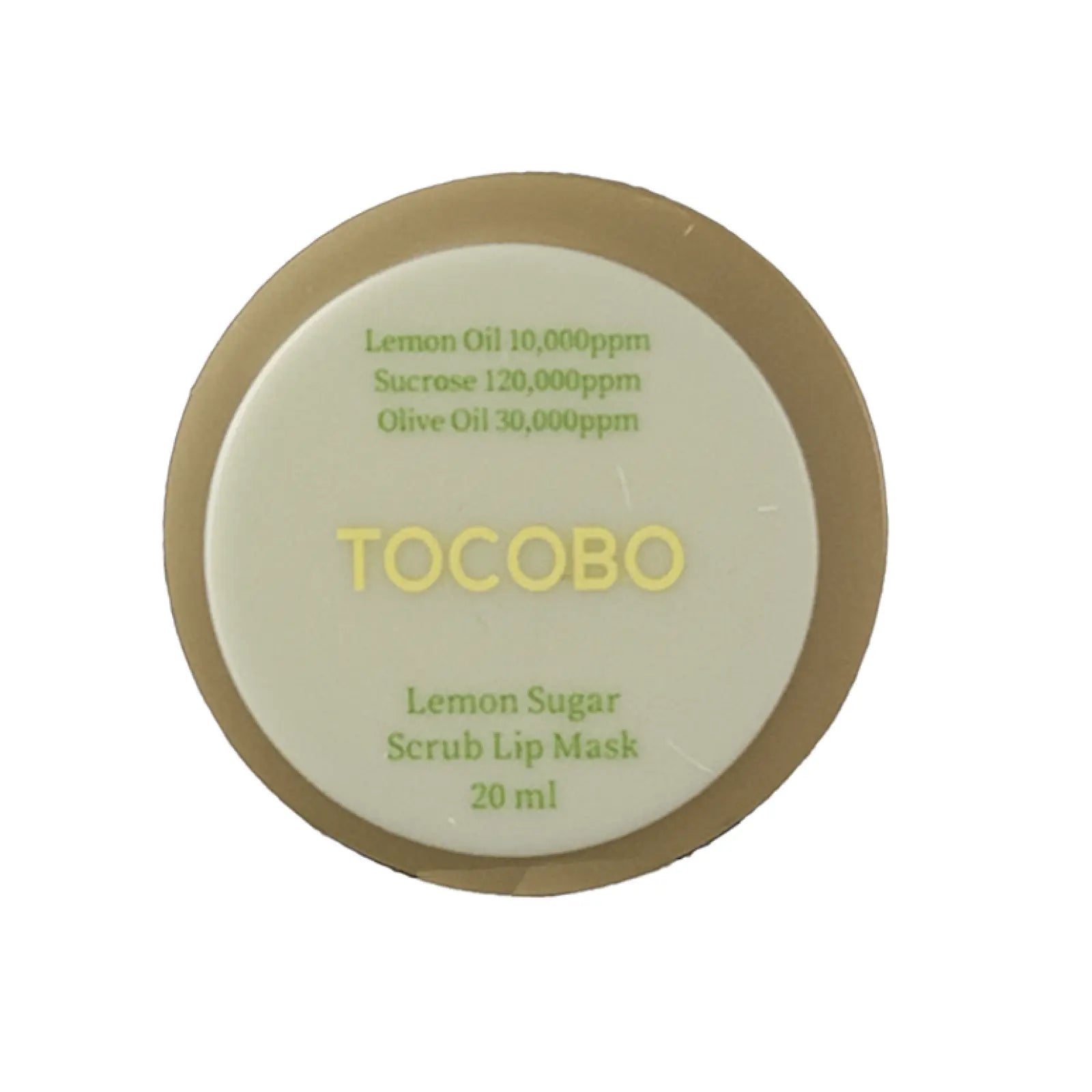 Цукровий скраб-маска для губ Lemon Sugar Scrub Lip Mask · Tocobo