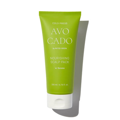 Живильна маска для шкіри голови Avocado Nourishing Scalp Pack · Rated Green