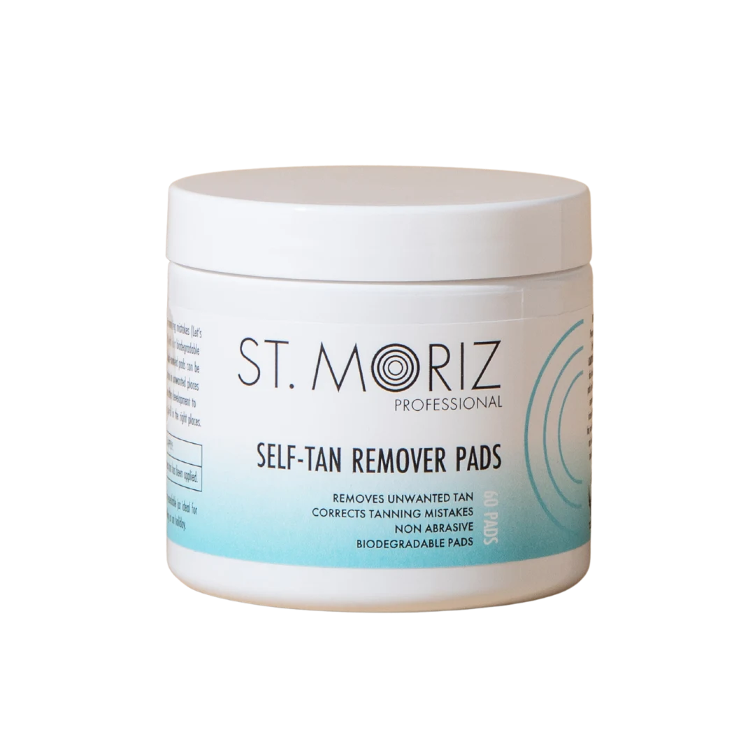 Пади для видалення автозасмаги Professional Self-Tan Remover Pads · St. Moriz